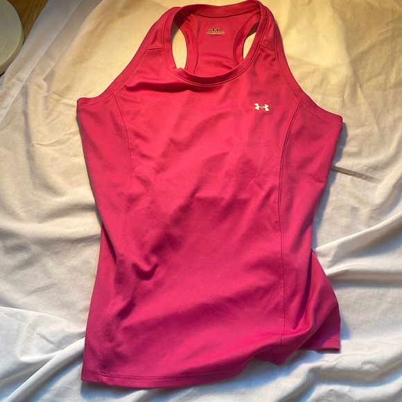 Under Armour Tops - Women’s pink Under Armour tank top large